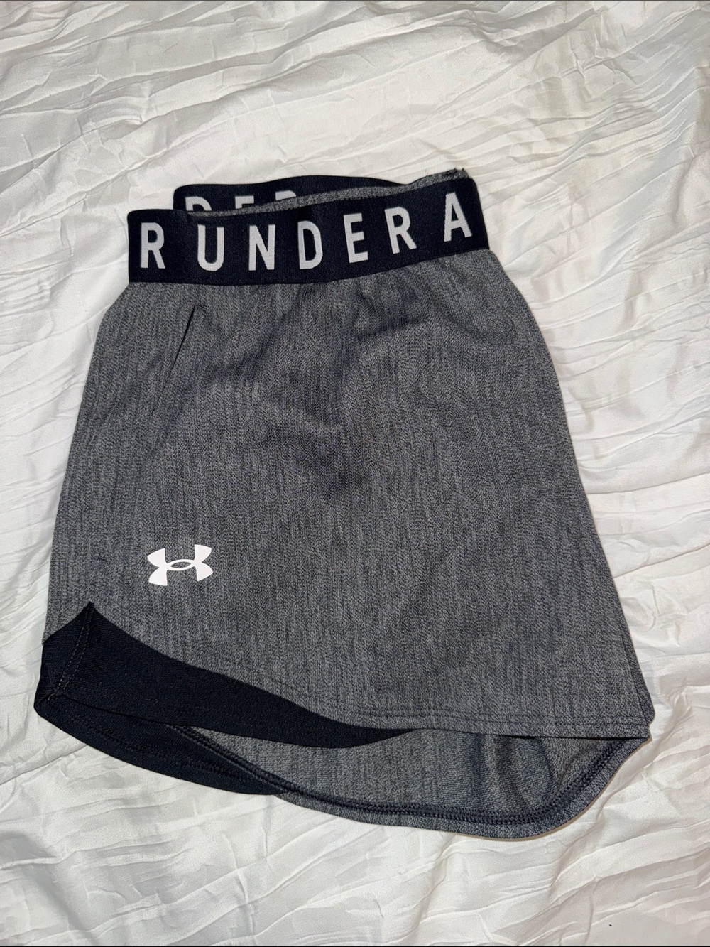 Under Armour Women's Gray Athletic Shorts
